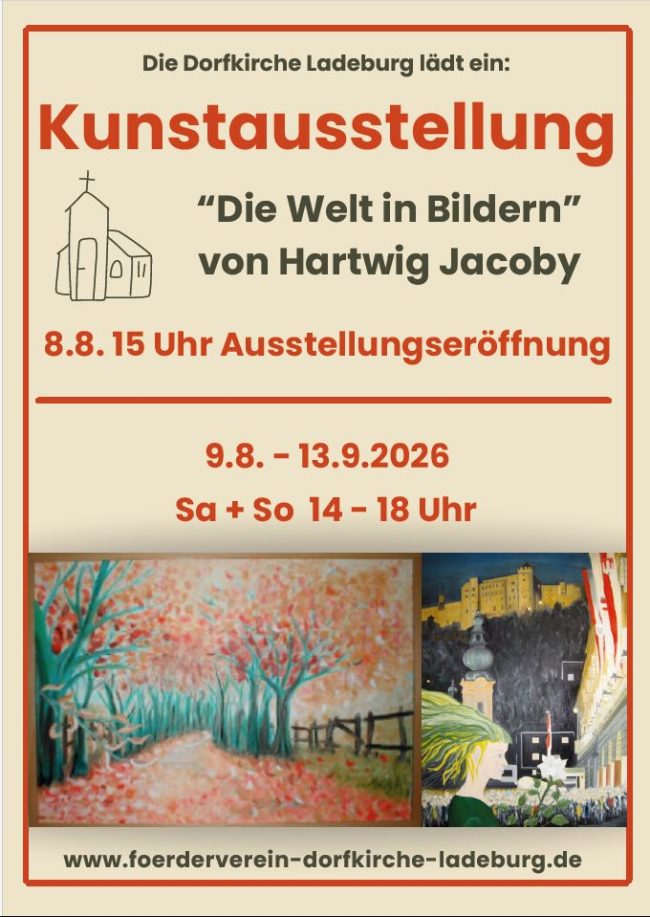 Ausstellung Kirche August 2026